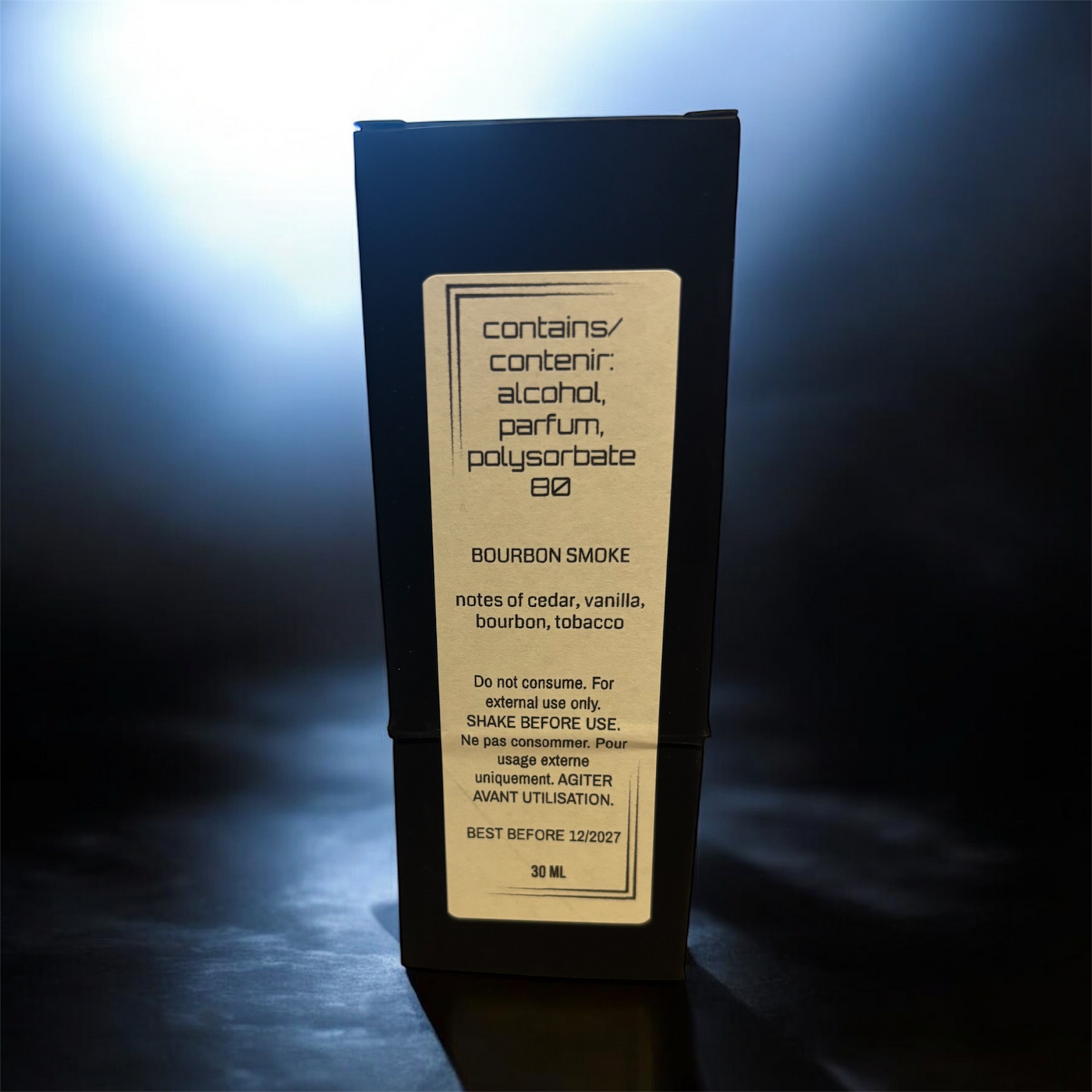 Sable Reserve: Bourbon Smoke Eau de Cologne