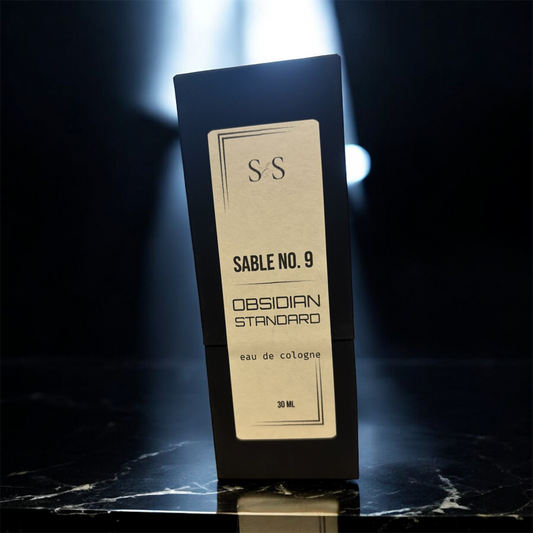 Sable No. 9: Obsidian Standard Eau de Cologne